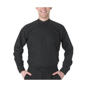 NWT Henry Segal Roberto Collect Shirt Men XL 34 - 35 17 - 17.5 Black Wait Staff